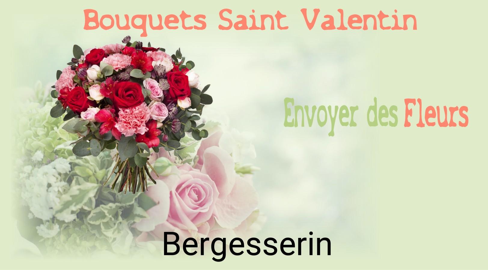 Roses de Saint-Valentin livrées à Bergesserin